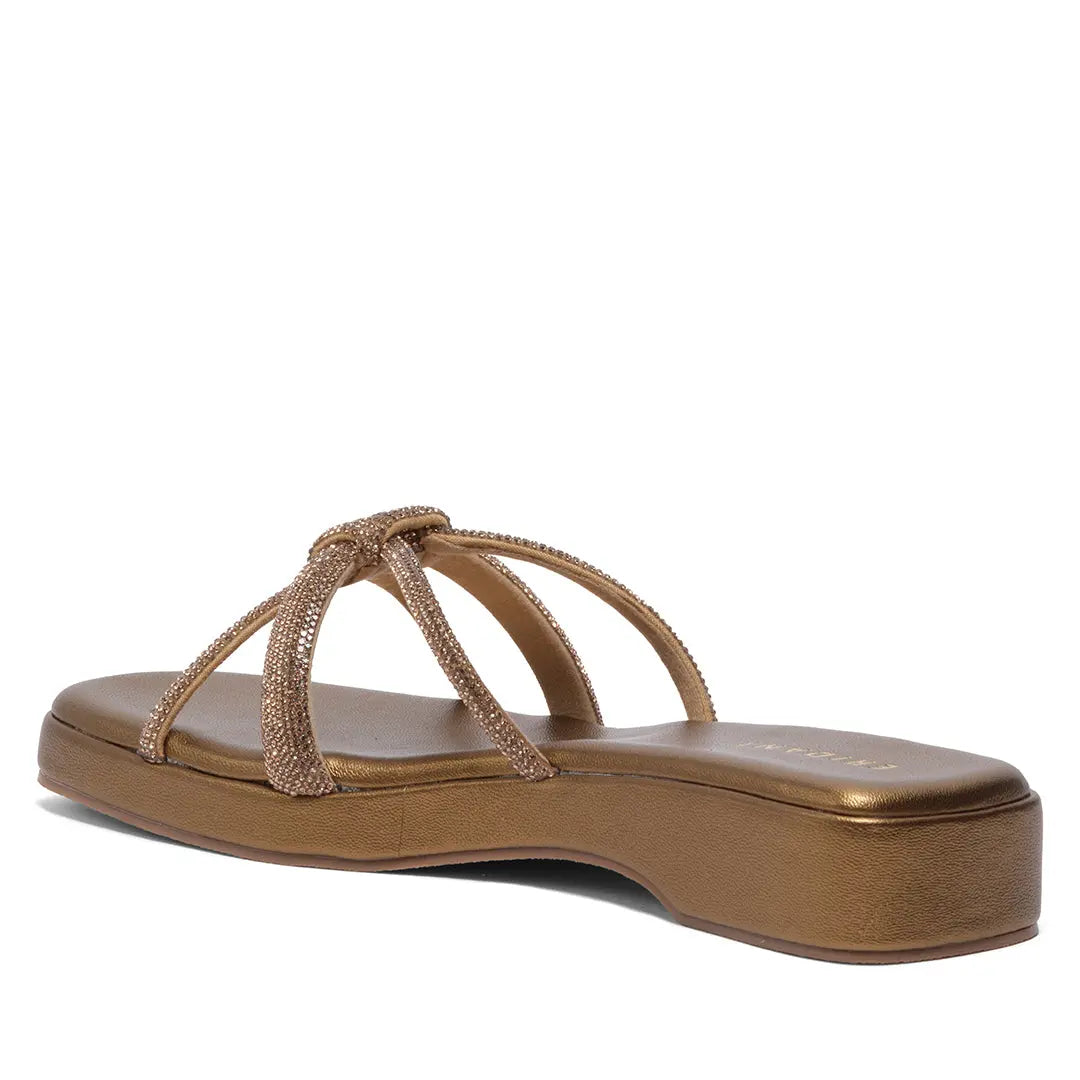 Zayla Embellished Wedges Regina Footwear