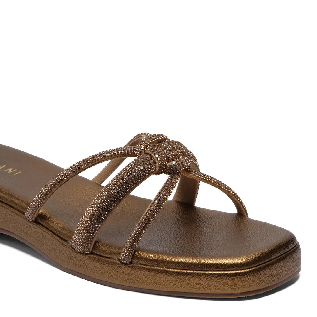 Zayla Embellished Wedges Regina Footwear