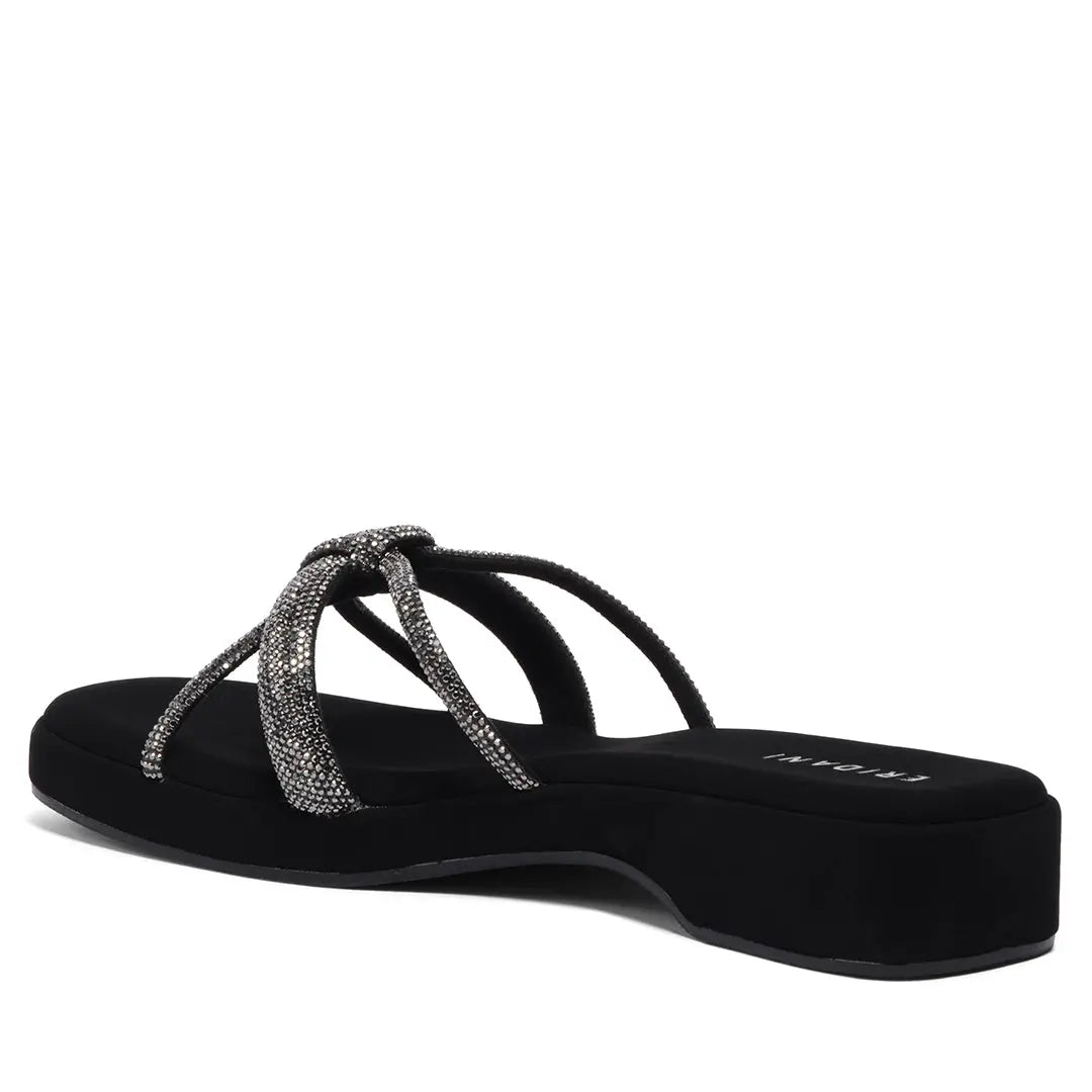 Zayla Embellished Wedges Regina Footwear