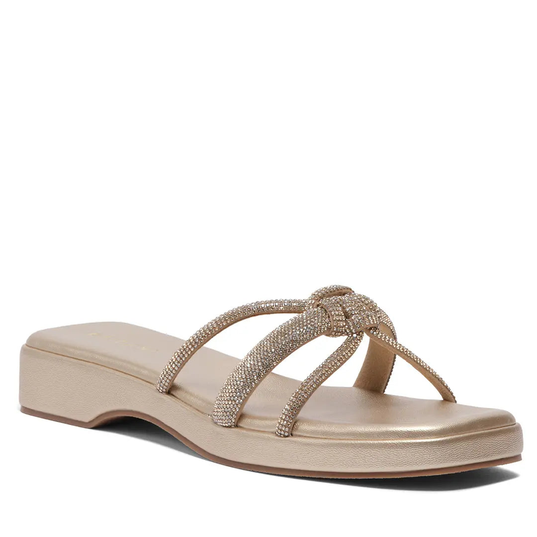 Zayla Embellished Wedges Regina Footwear