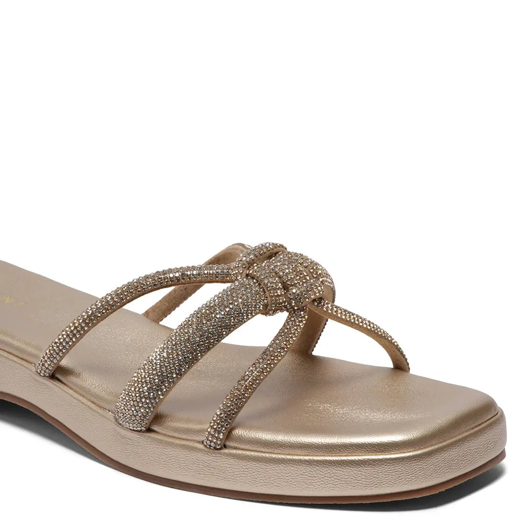 Zayla Embellished Wedges Regina Footwear