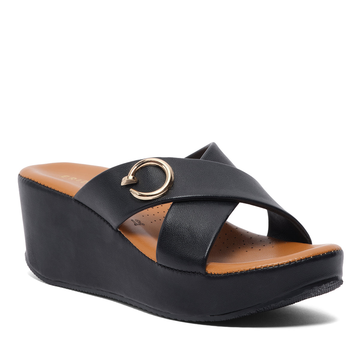Zenna criss-cross Wedges Sara Shoes Eridani