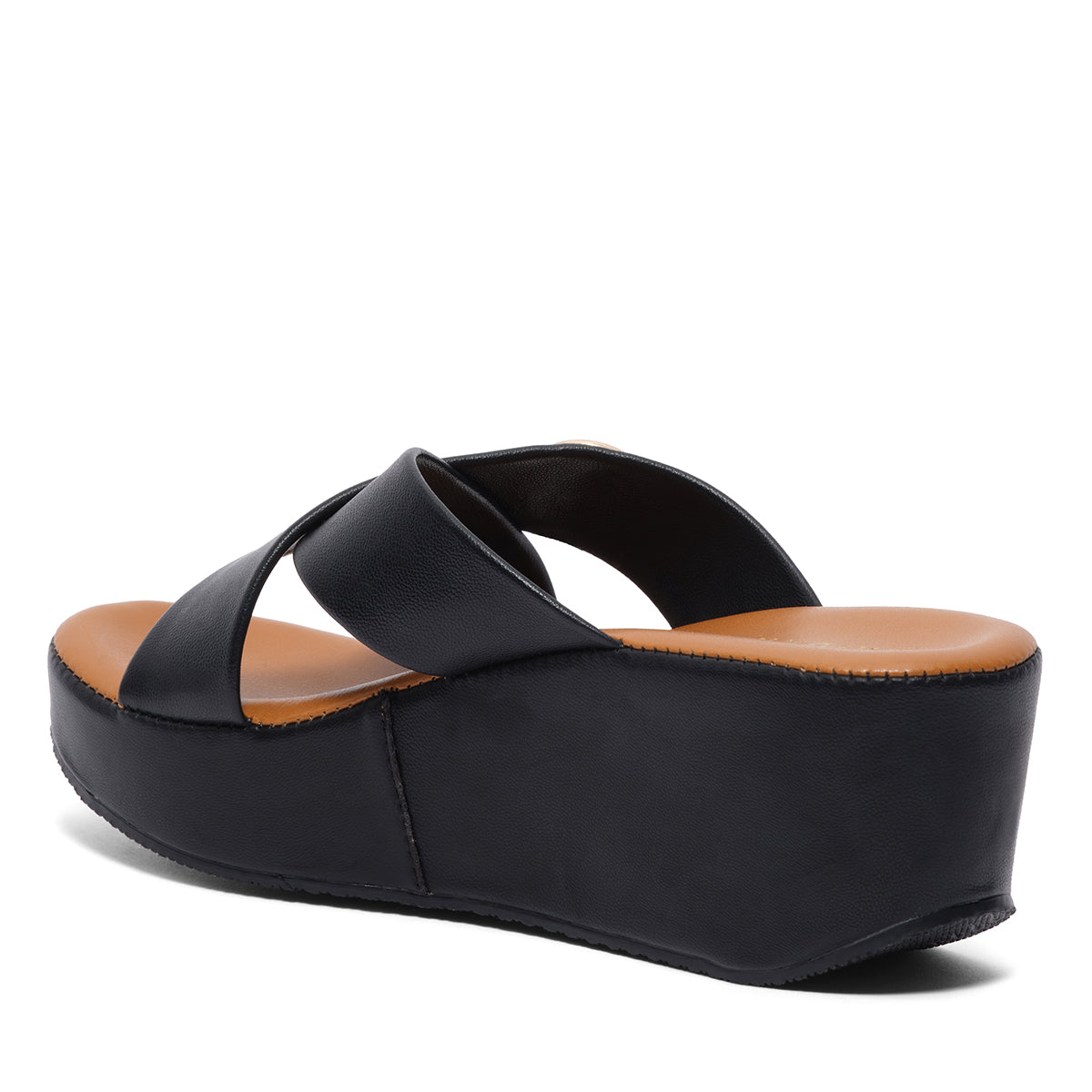 Zenna criss-cross Wedges Sara Shoes Eridani