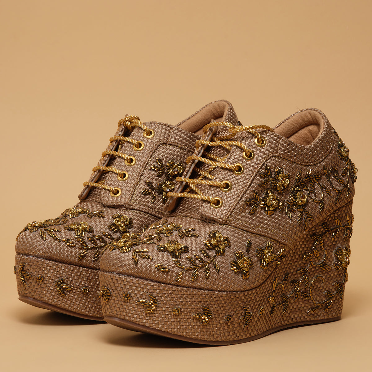 Ziya Embroidered Sneakers