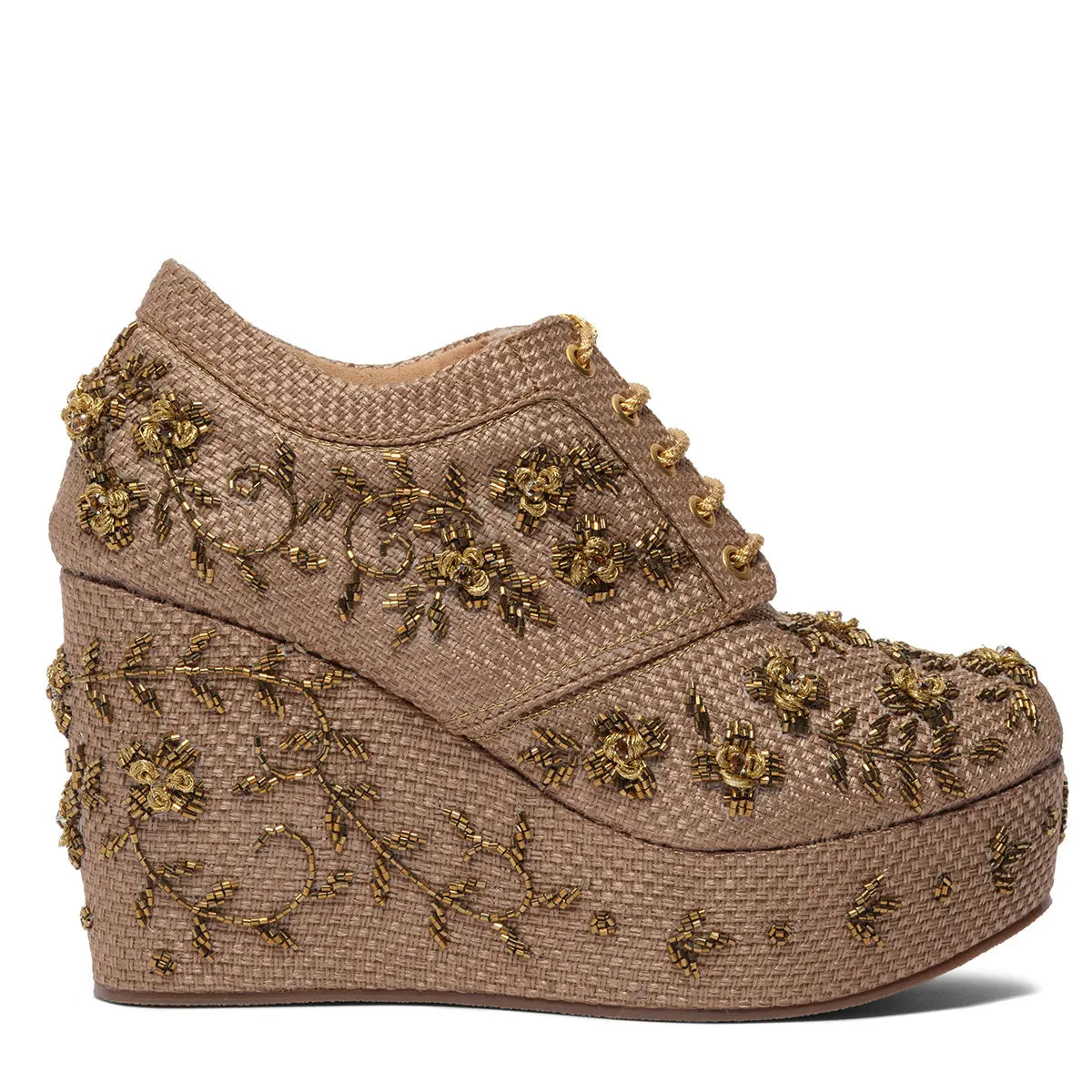 Ziya Embroidered Sneakers Diamond Footwear