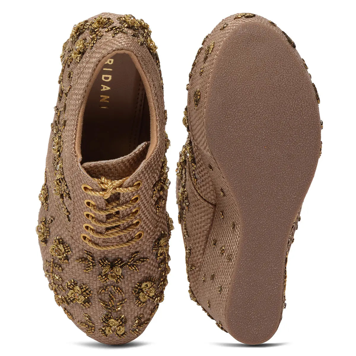 Ziya Embroidered Sneakers Diamond Footwear