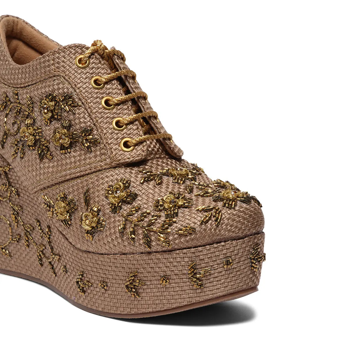 Ziya Embroidered Sneakers Diamond Footwear