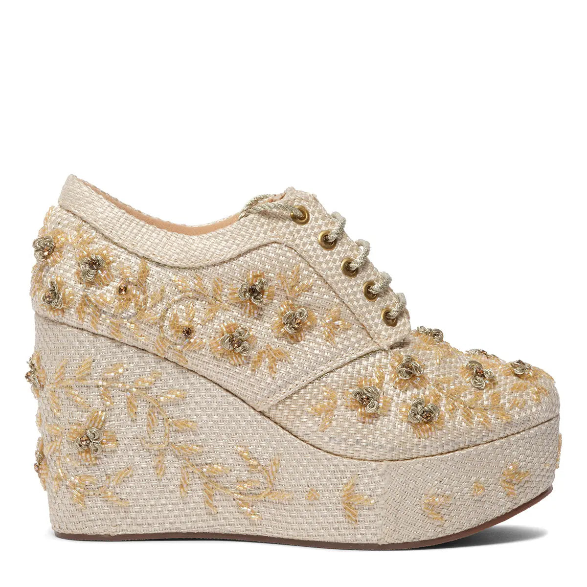 Ziya Embroidered Sneakers Diamond Footwear
