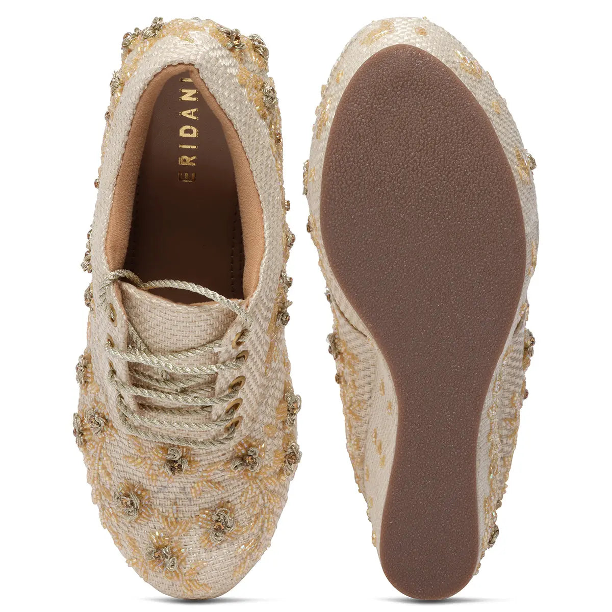 Ziya Embroidered Sneakers Diamond Footwear