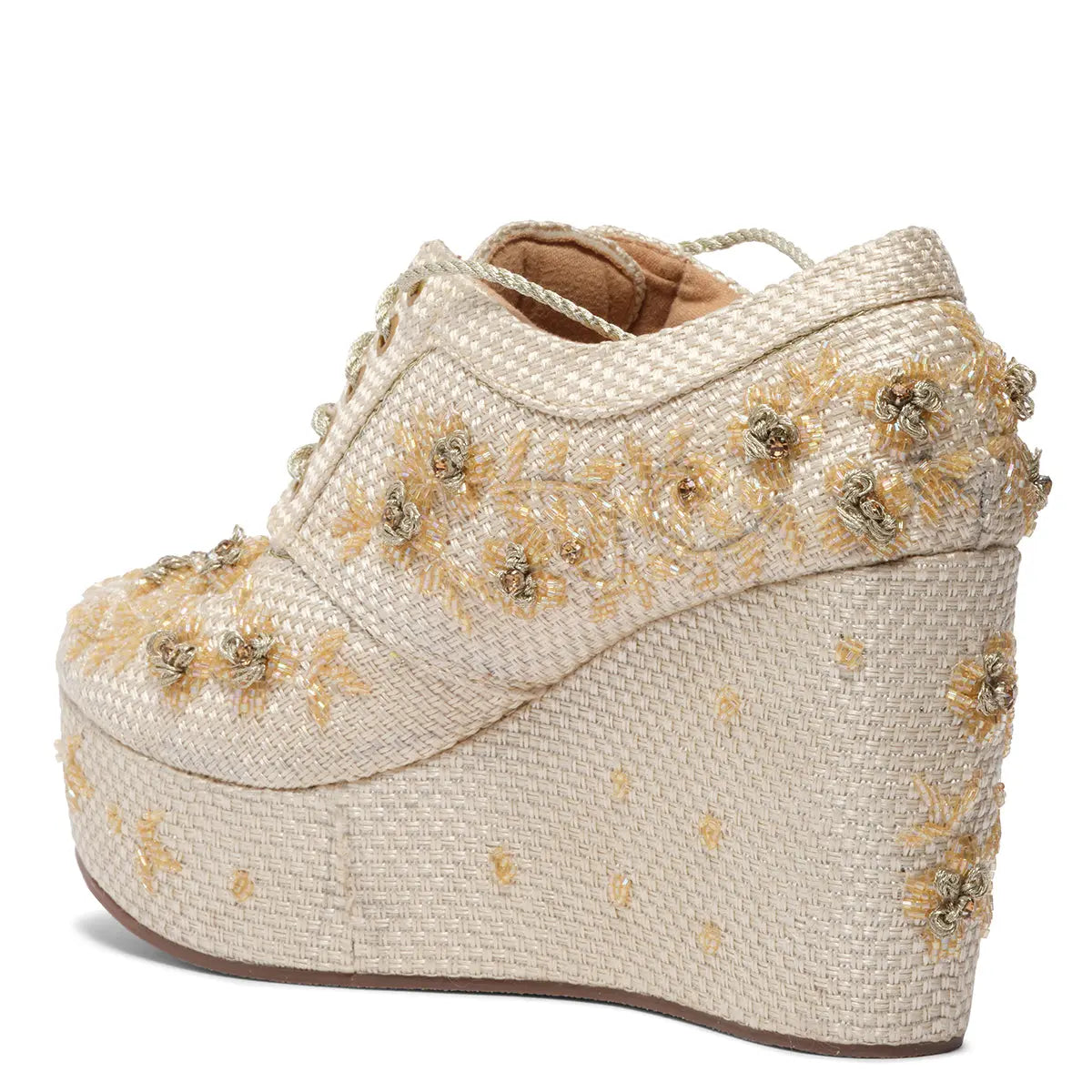 Ziya Embroidered Sneakers Diamond Footwear