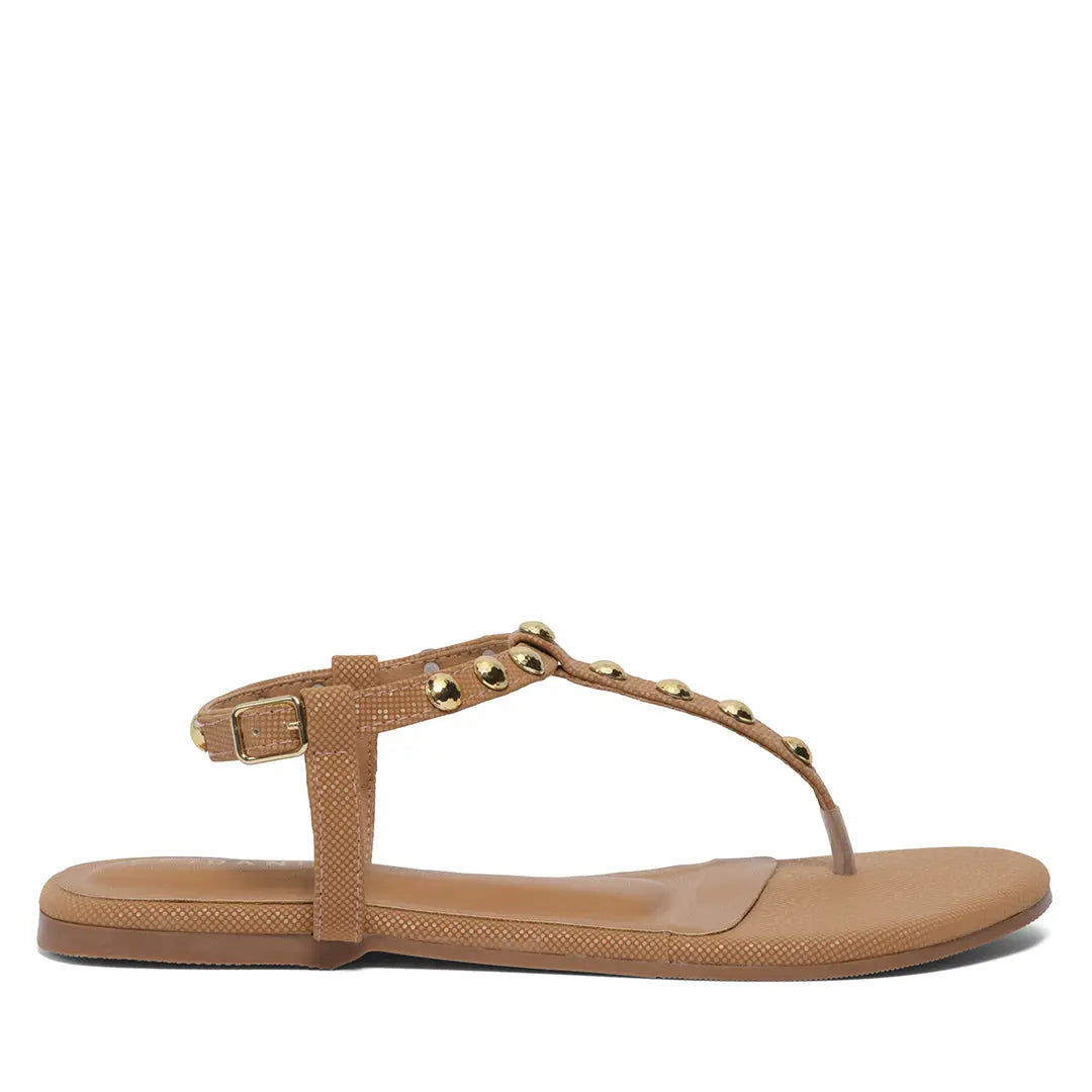 Zyla Studded Flats Ahmad Arts