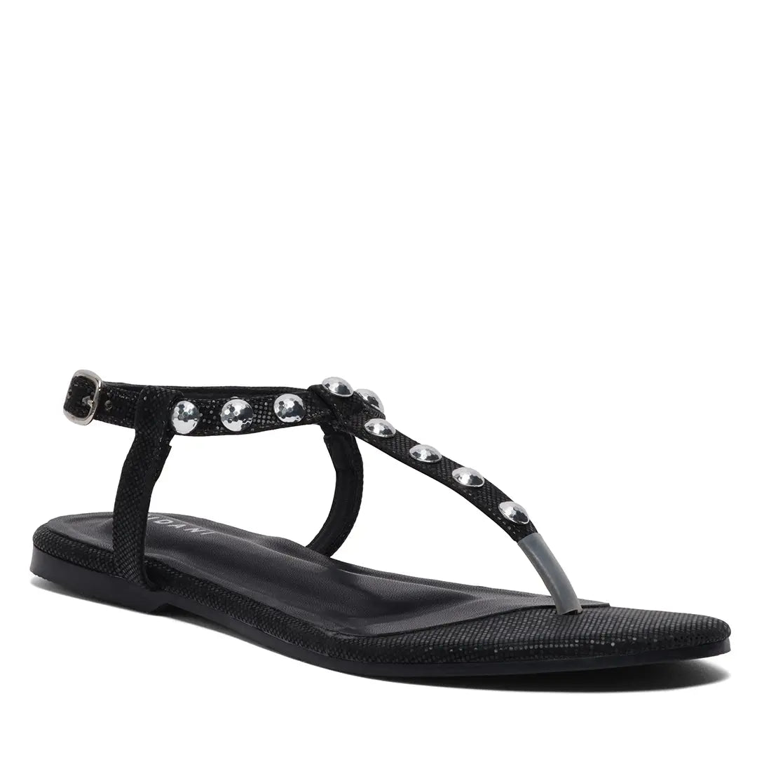 Zyla Studded Flats Ahmad Arts