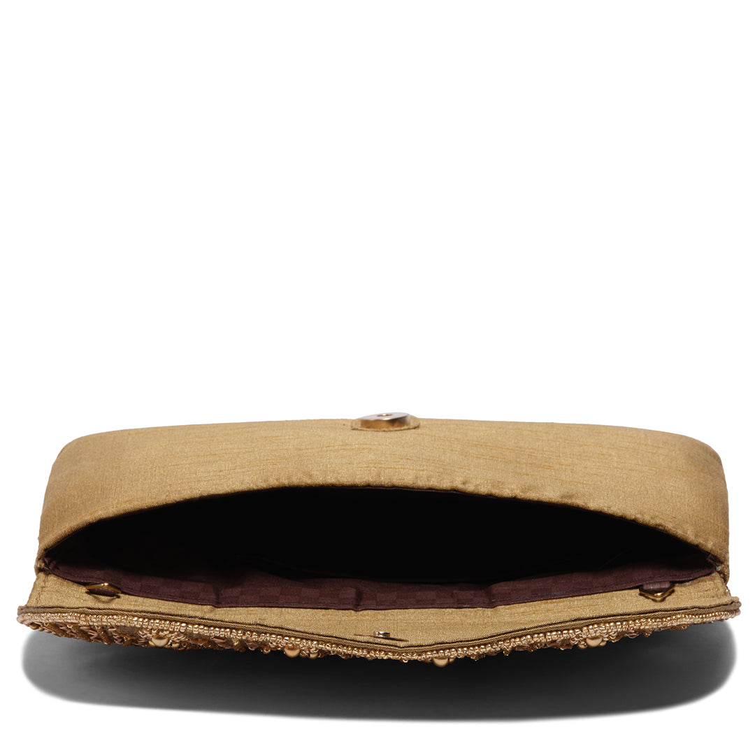 Zyrah Embroidered Clutch