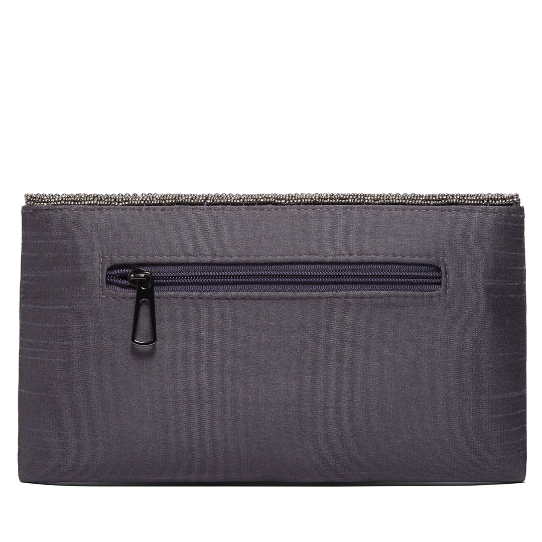 Zyrah Embroidered Clutch