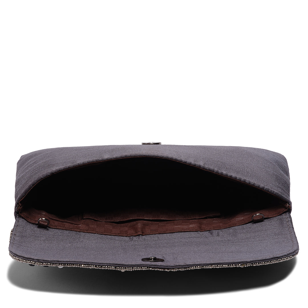 Zyrah Embroidered Clutch