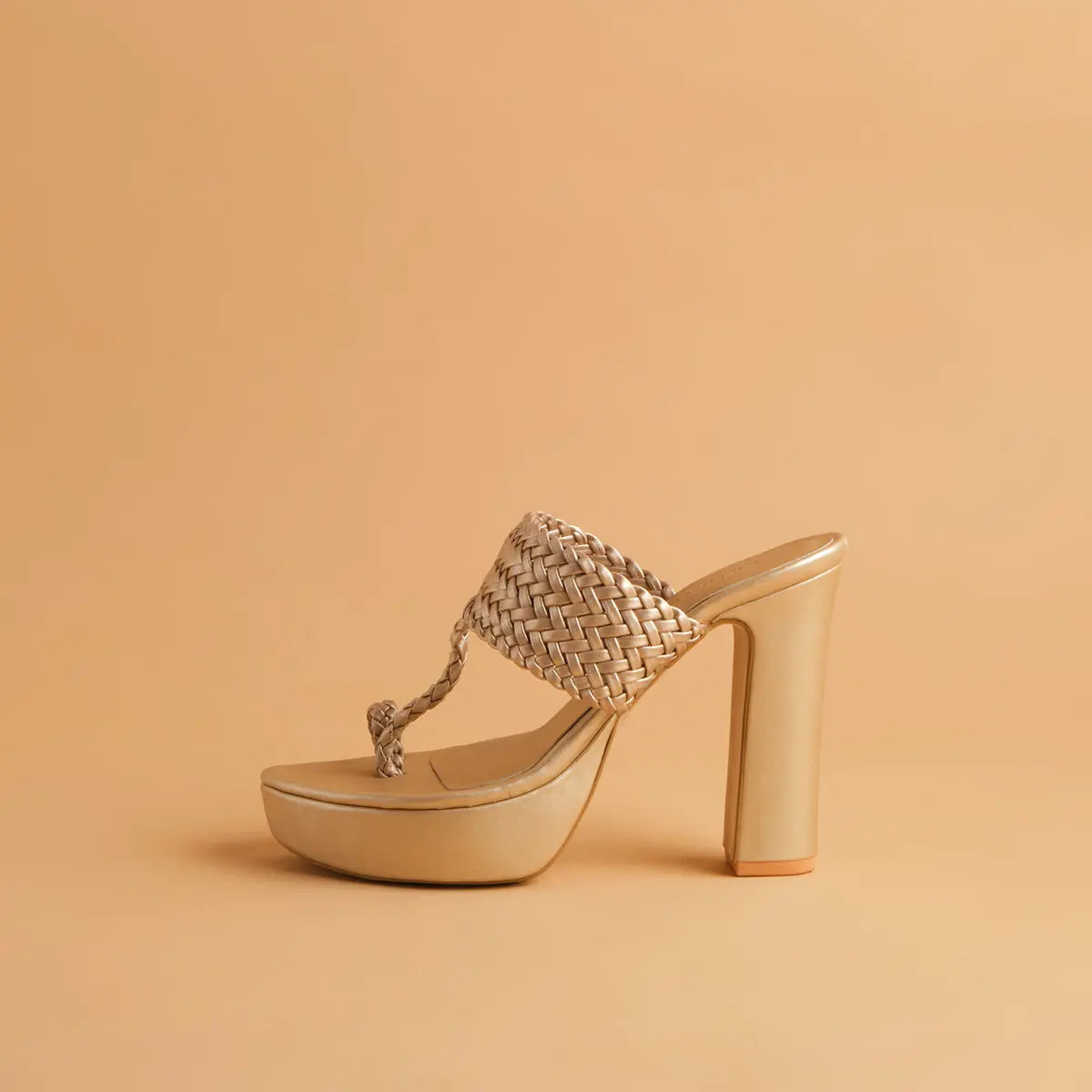 Frida Kolhapuri Heels National Shoes