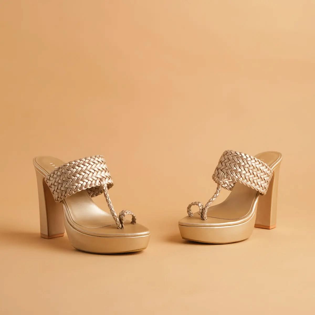 Frida Kolhapuri Heels National Shoes