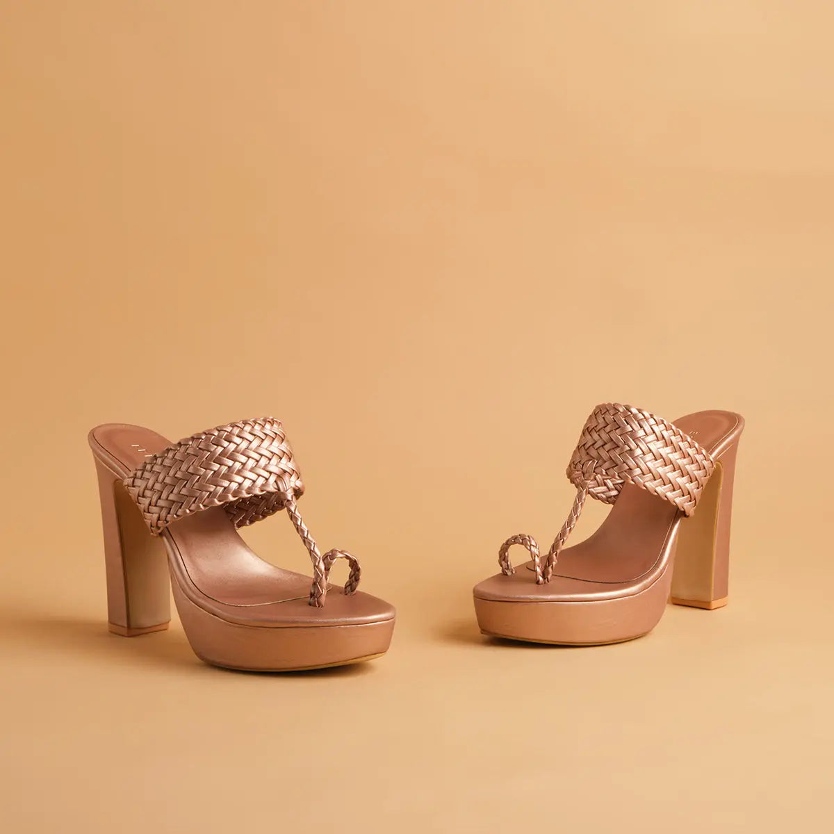 Frida Kolhapuri Heels National Shoes
