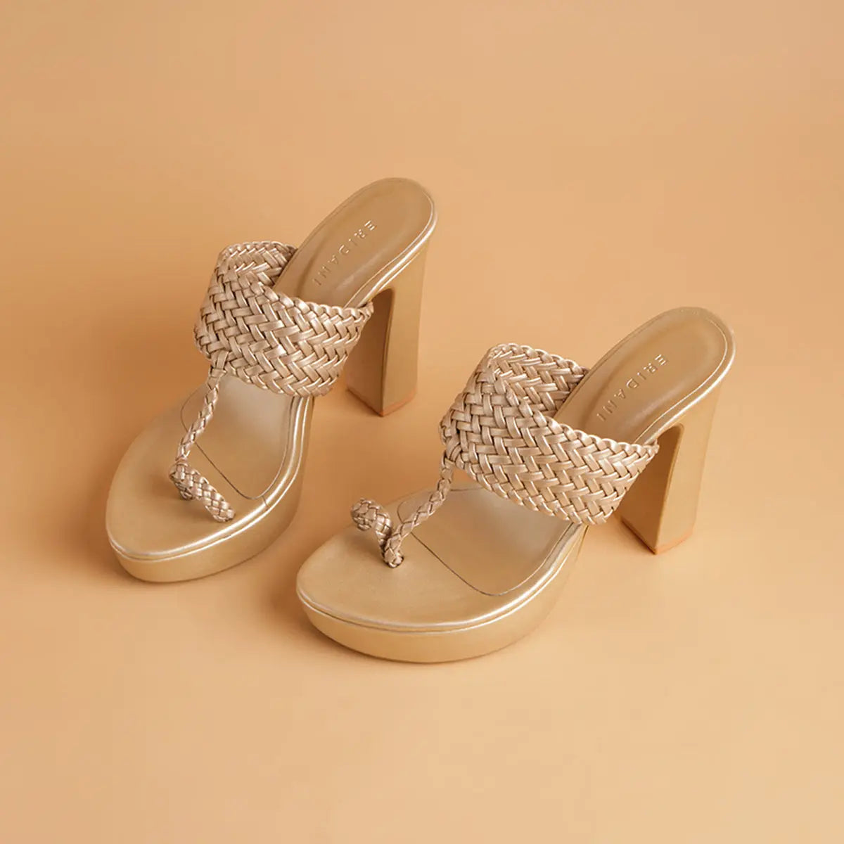 Frida Kolhapuri Heels National Shoes