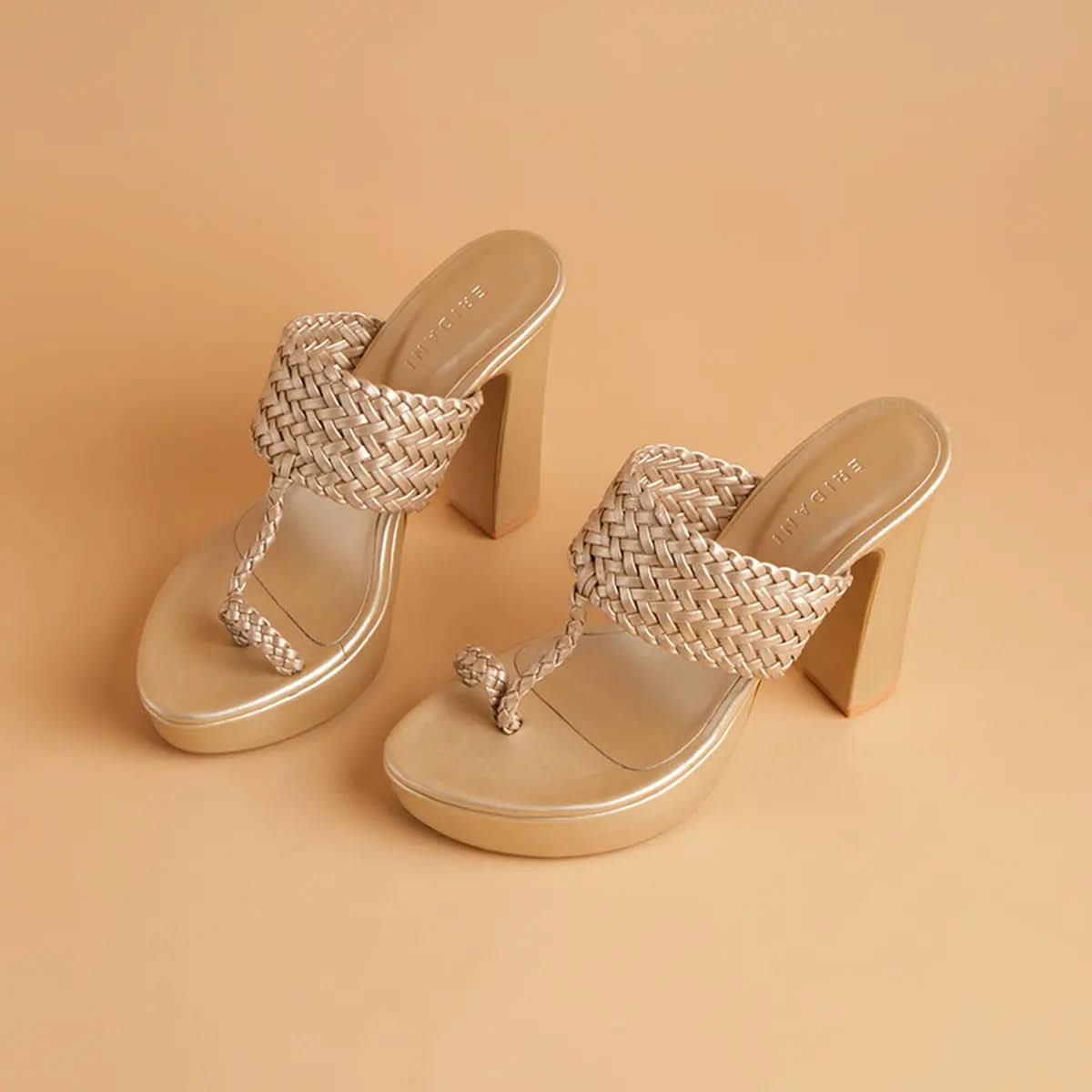 Frida Kolhapuri Heels National Shoes