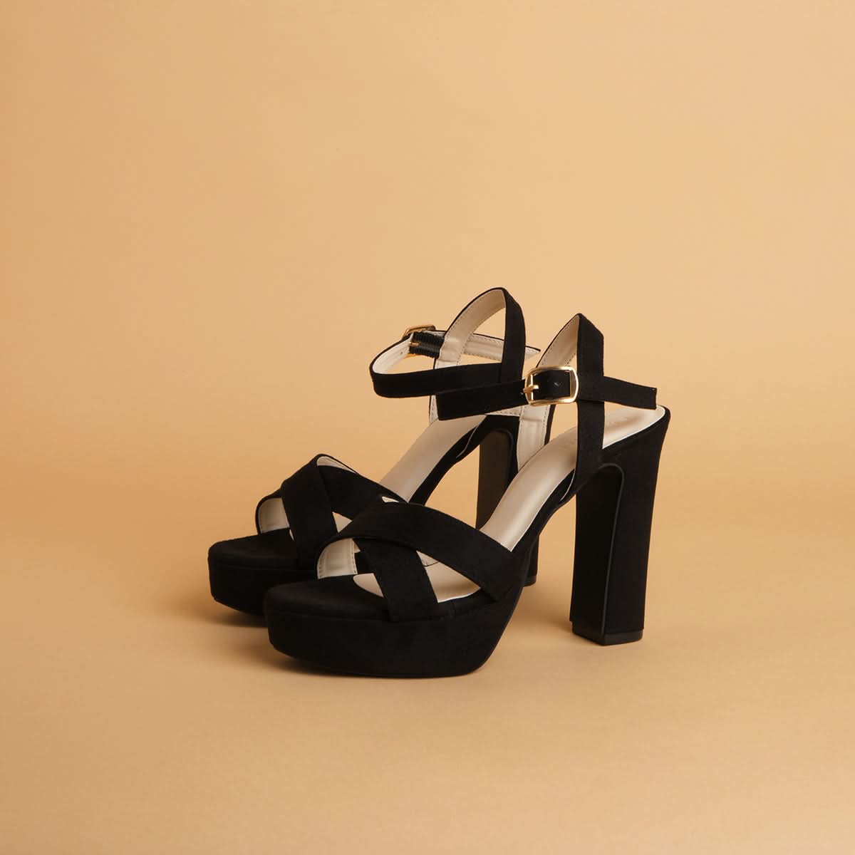 Veronic Criss-Cross Heels National Shoes Eridani
