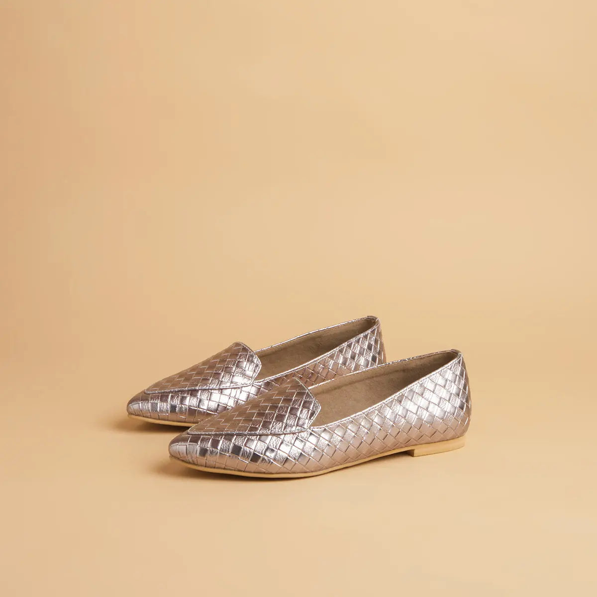 Carin Textured Loafers Status Shoes