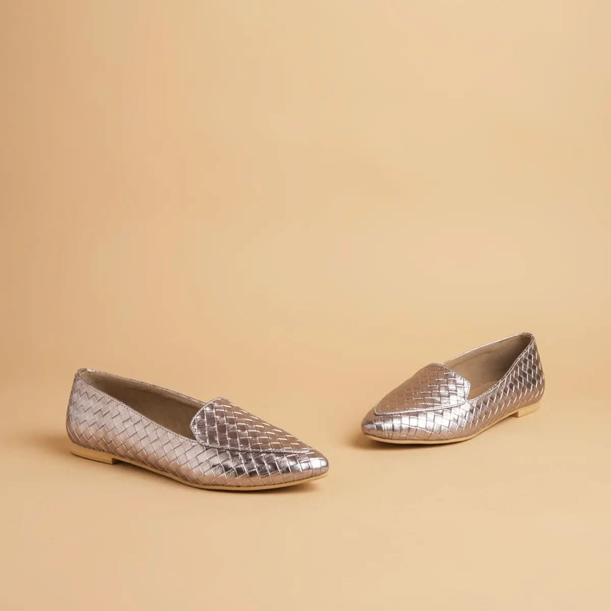 Carin Textured Loafers Status Shoes