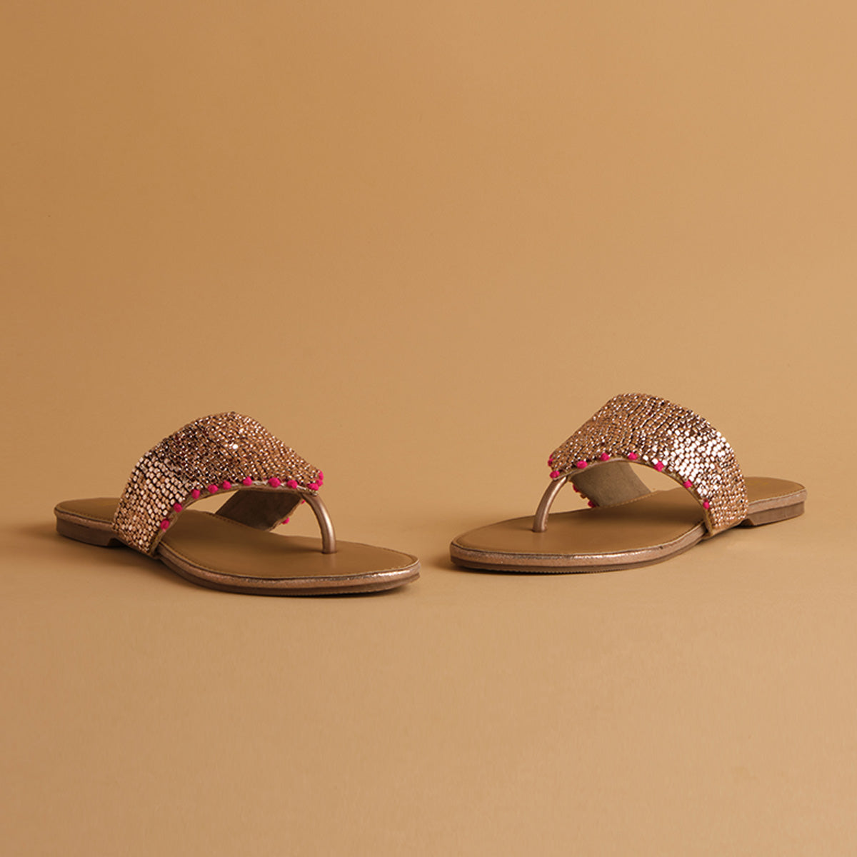 Aimee Embroidered Flats