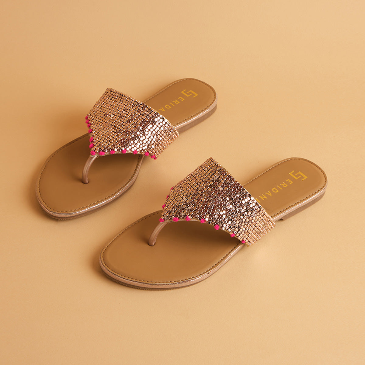 Aimee Embroidered Flats