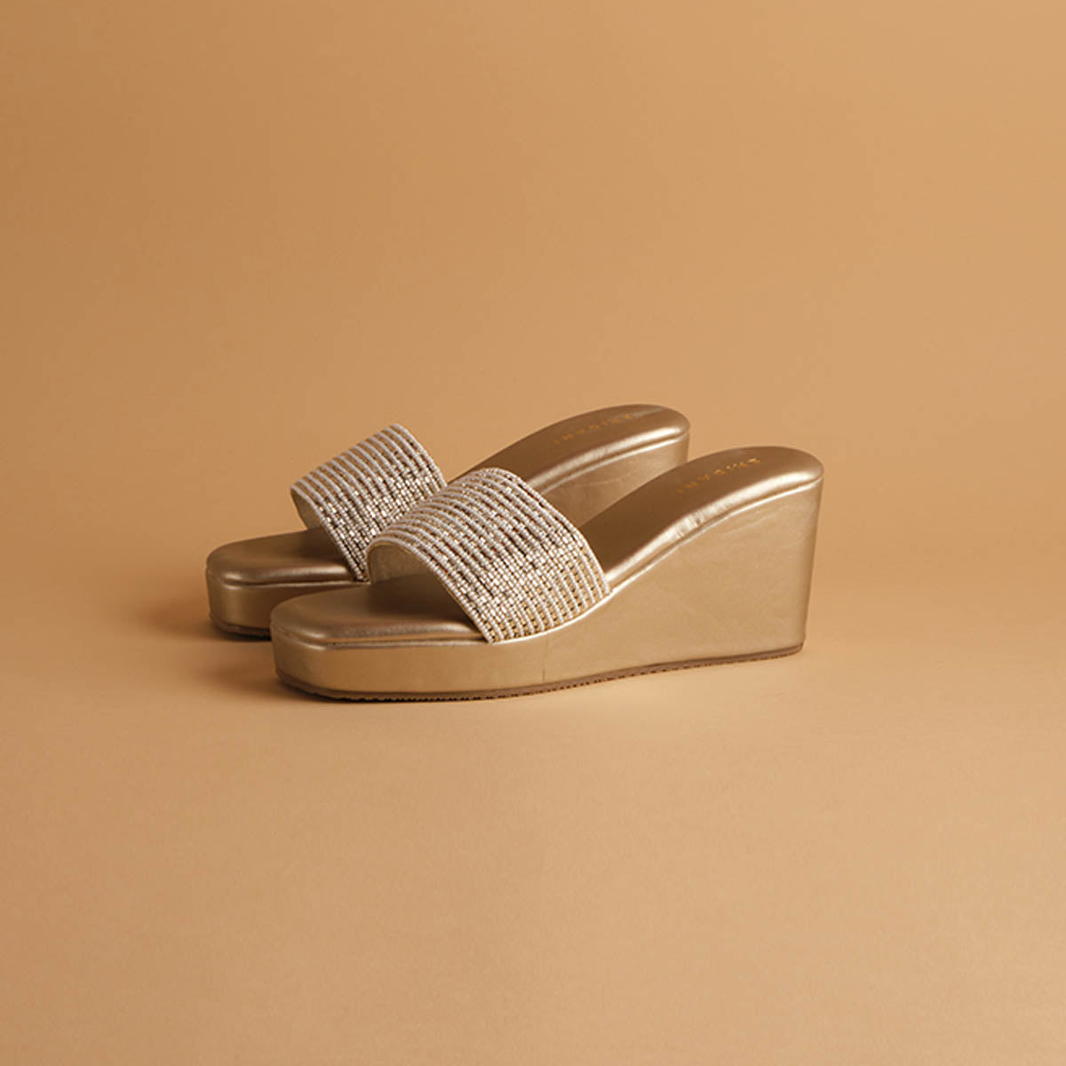 Neev Embellished Wedges