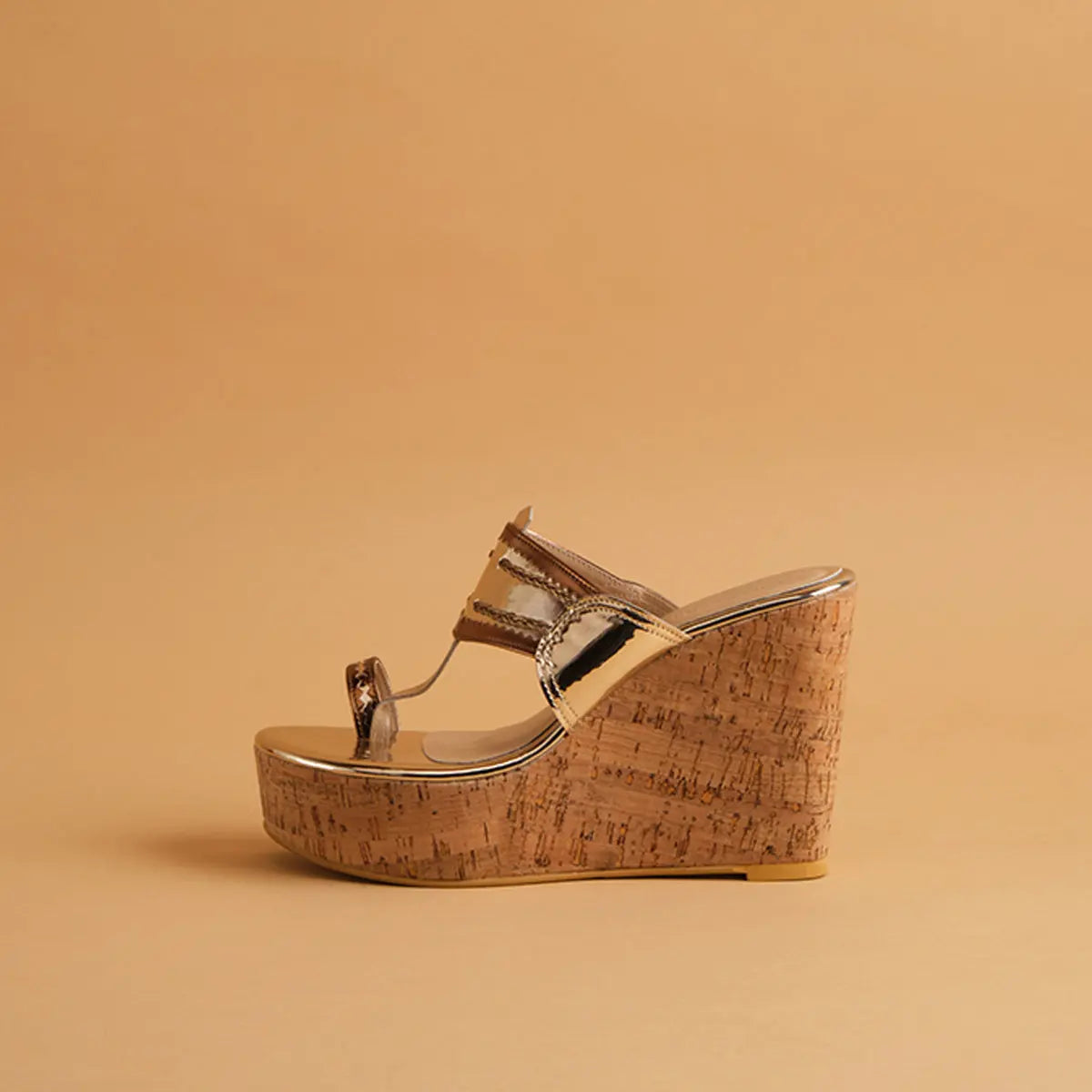 Rosa Kolhapuri Wedges AF Shoe Co
