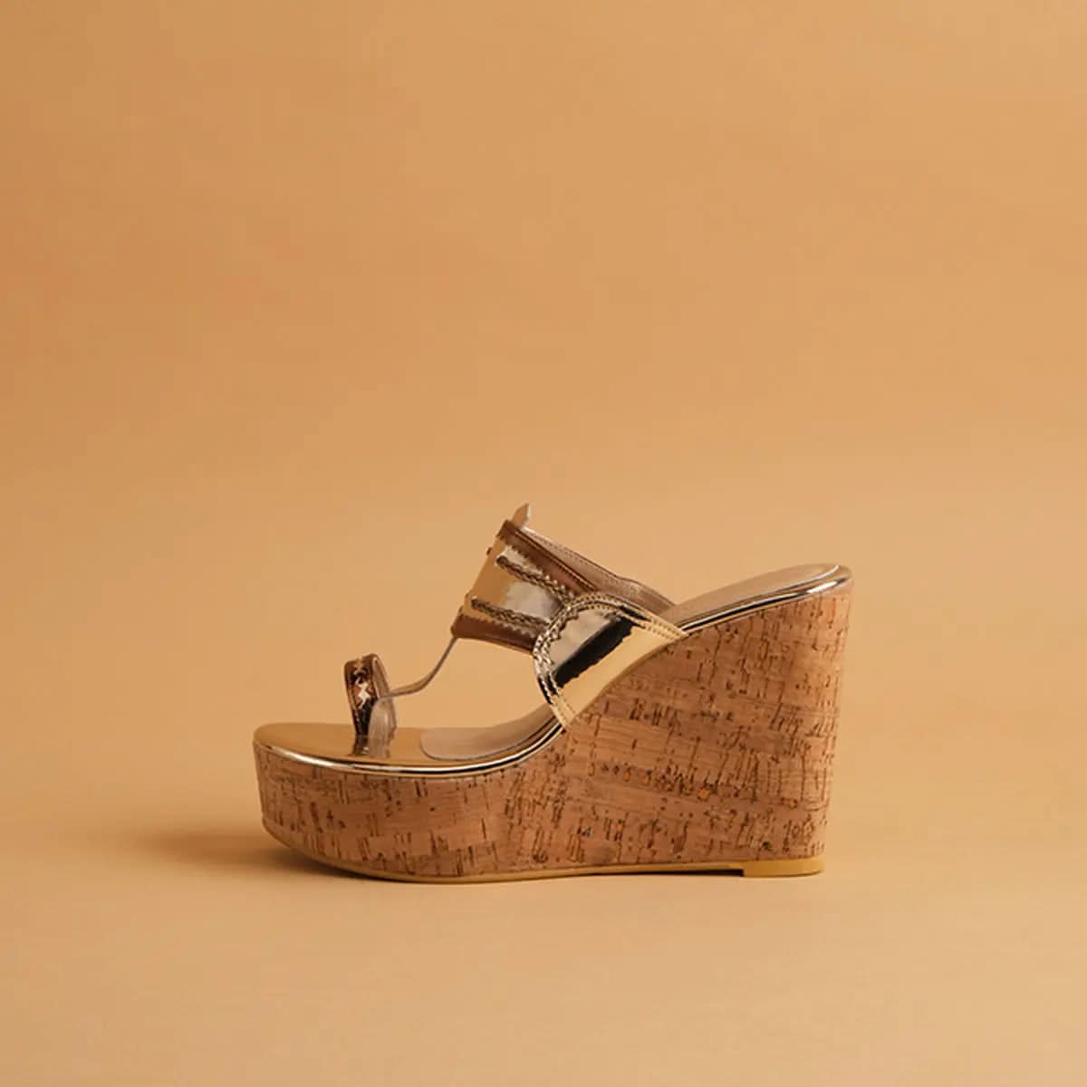 Rosa Kolhapuri Wedges AF Shoe Co