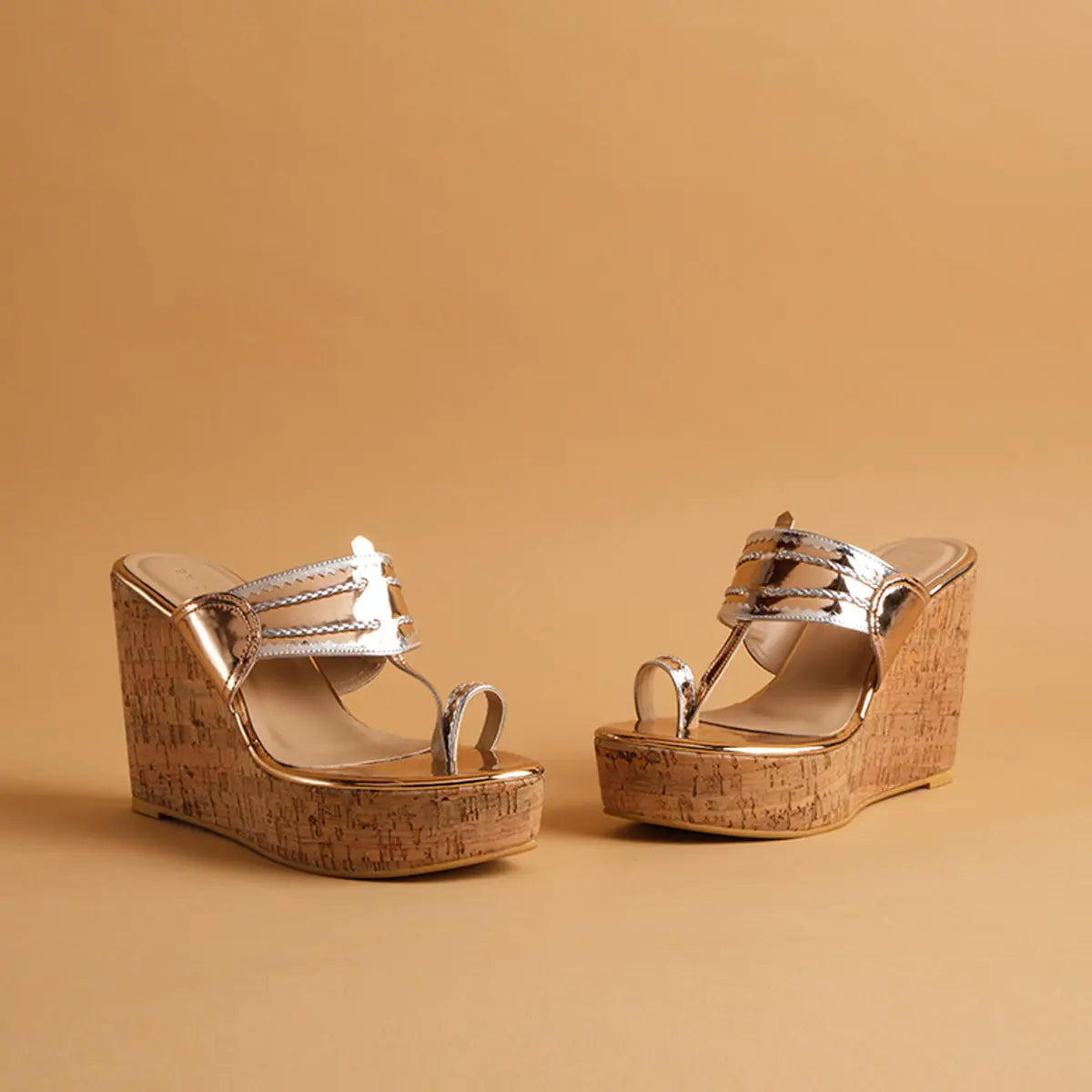 Rosa Kolhapuri Wedges AF Shoe Co