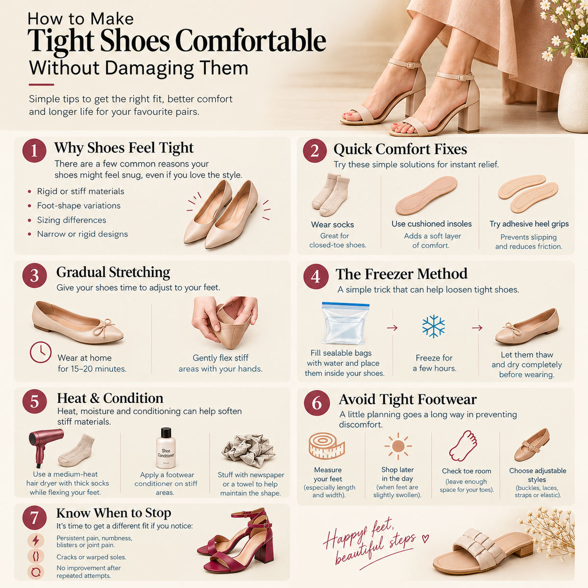 How to Make Tight Shoes Comfortable Without Damaging Them