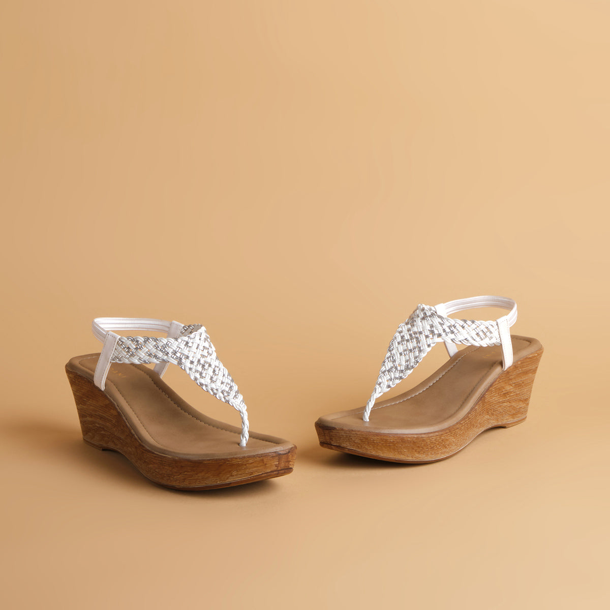 Flavia Woven Wedges