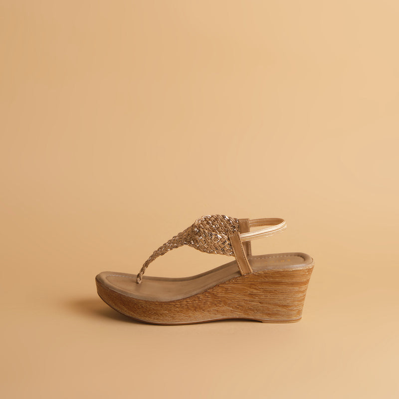Flavia Woven Wedges