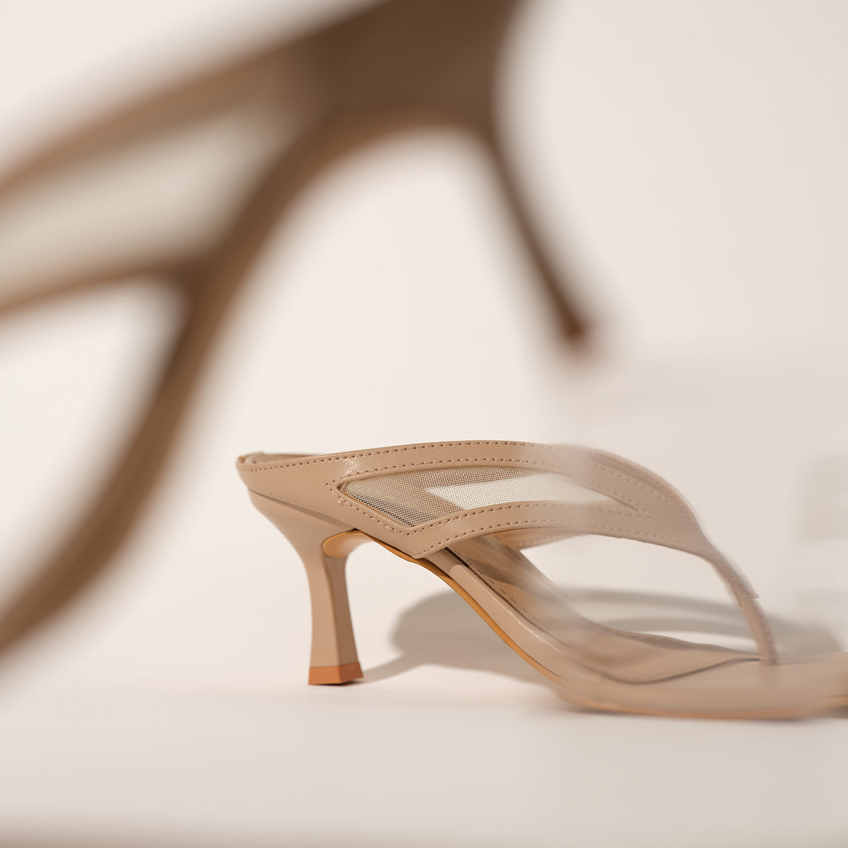 Prune Thong Heels Macro Footwear Eridani