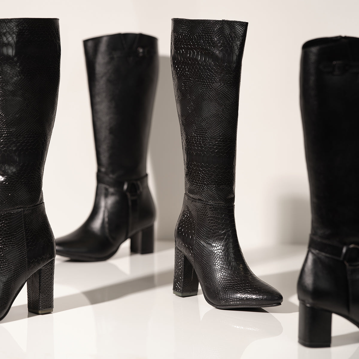 Zion High Knee Boots Baxxy Footwear Eridani