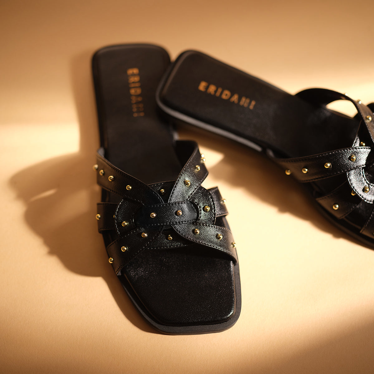 Caily Studded Flats S R Footwear Eridani