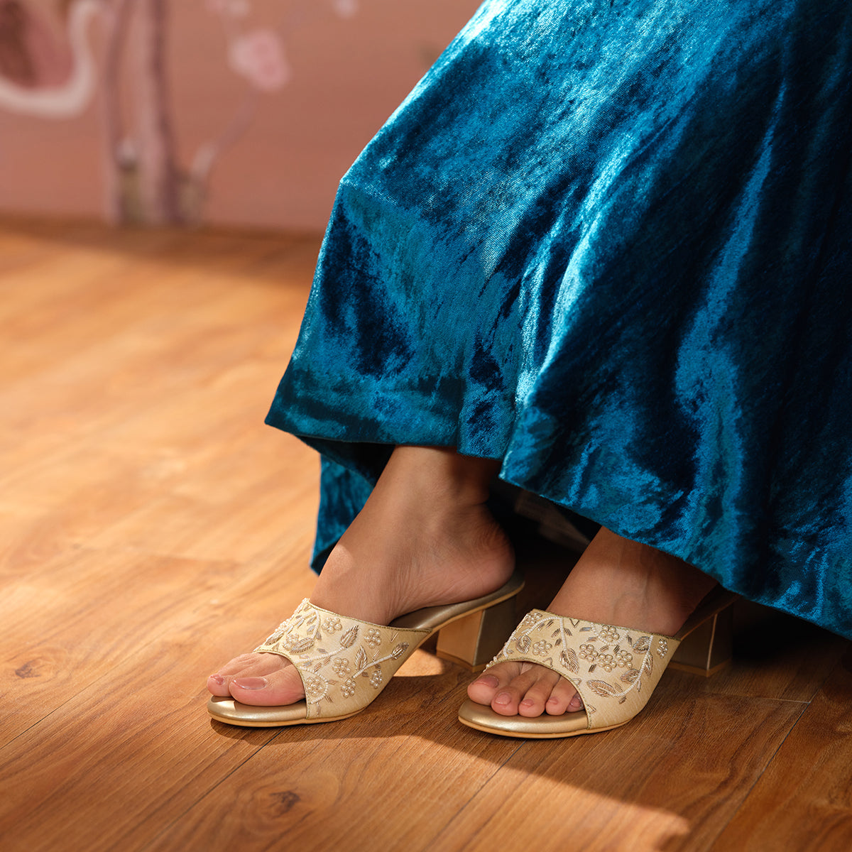 Aarchi Embroidered Heels