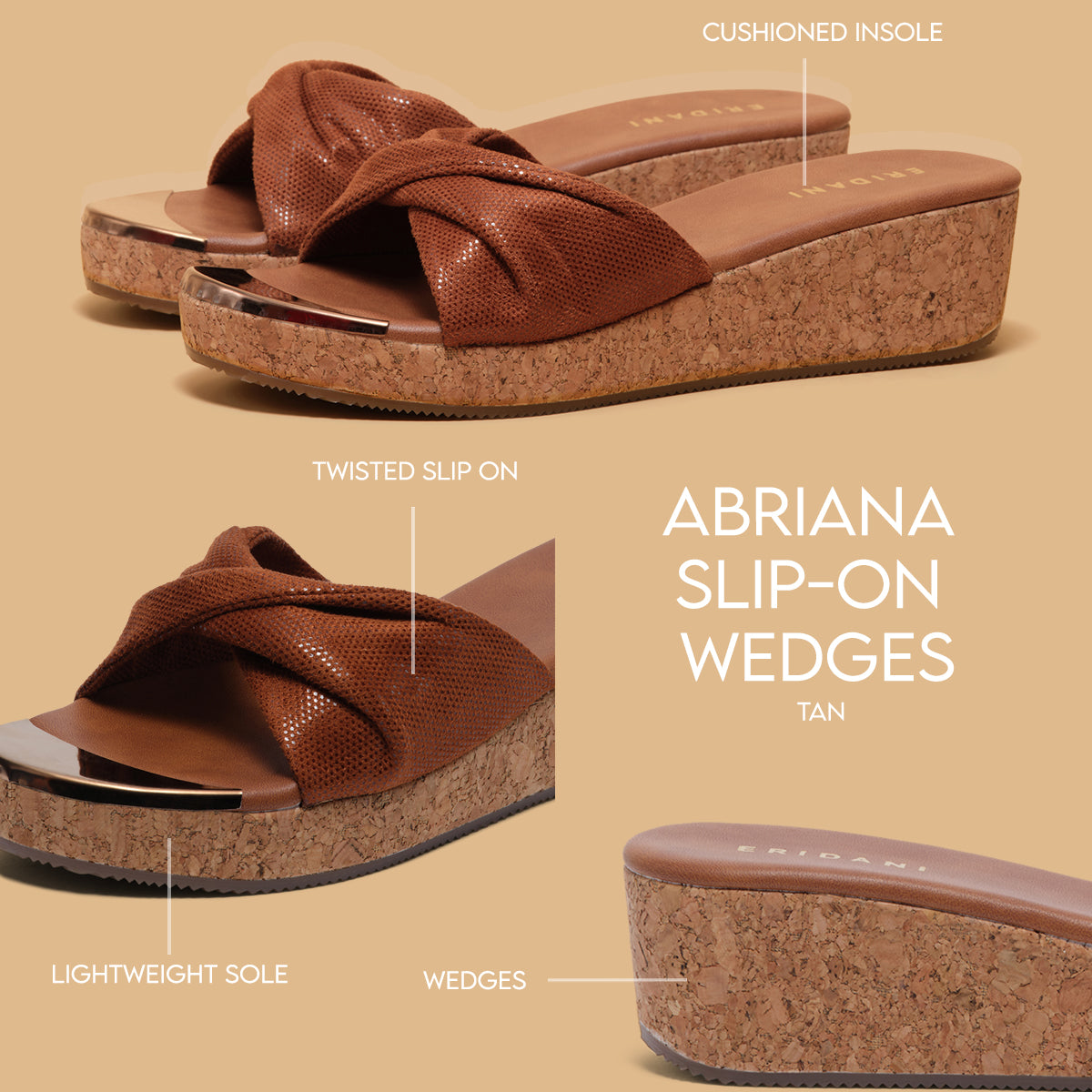 Abriana Slip-on Wedges AB Footwear Eridani