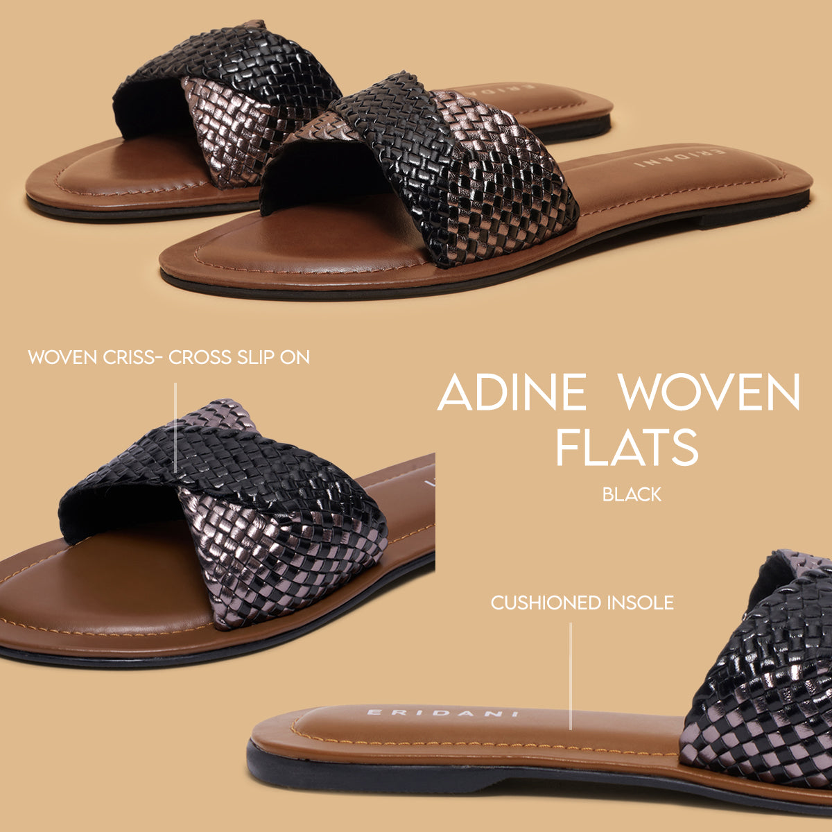 Adine Woven Flats Ahmad Arts Eridani