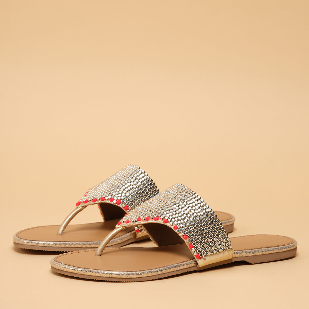 Aimee Embroidered Flats