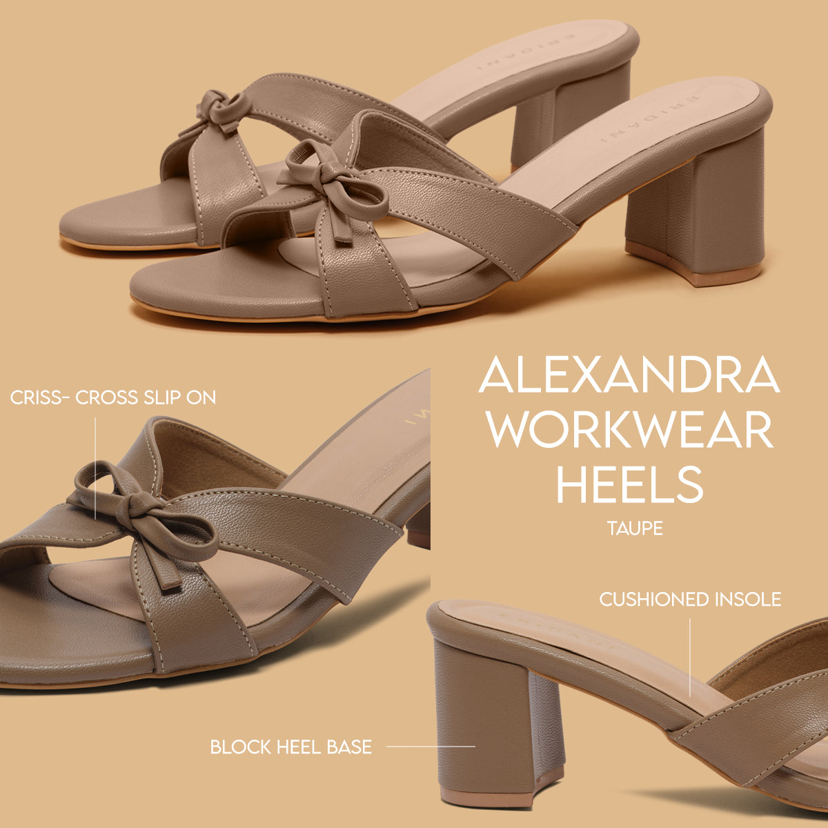 Alexandra Workwear Heels KM Footwear Eridani