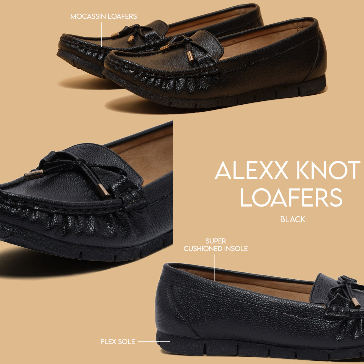 Alexx Knot Loafers Aleeza International Eridani