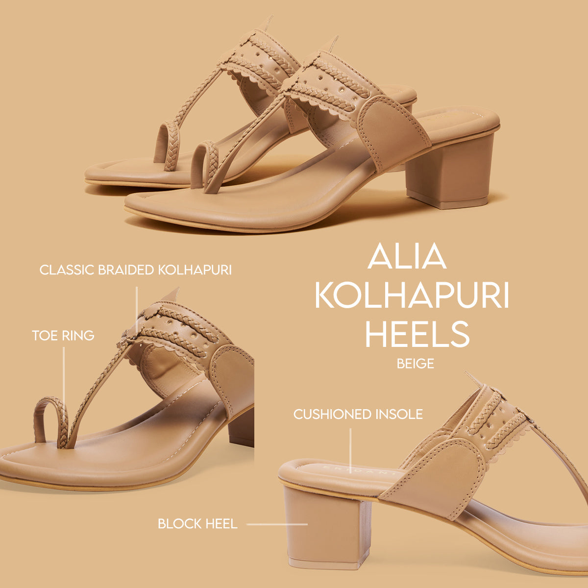 Alia Kolhapuri Heels Lakhani Enterprises Eridani