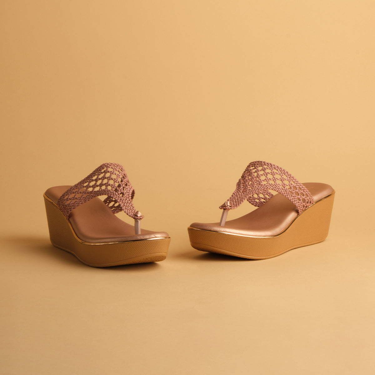 Alita Woven Wedges