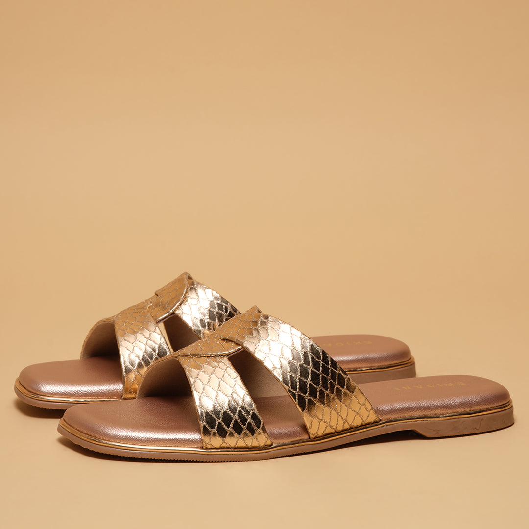 Anaisha Metallic Flats