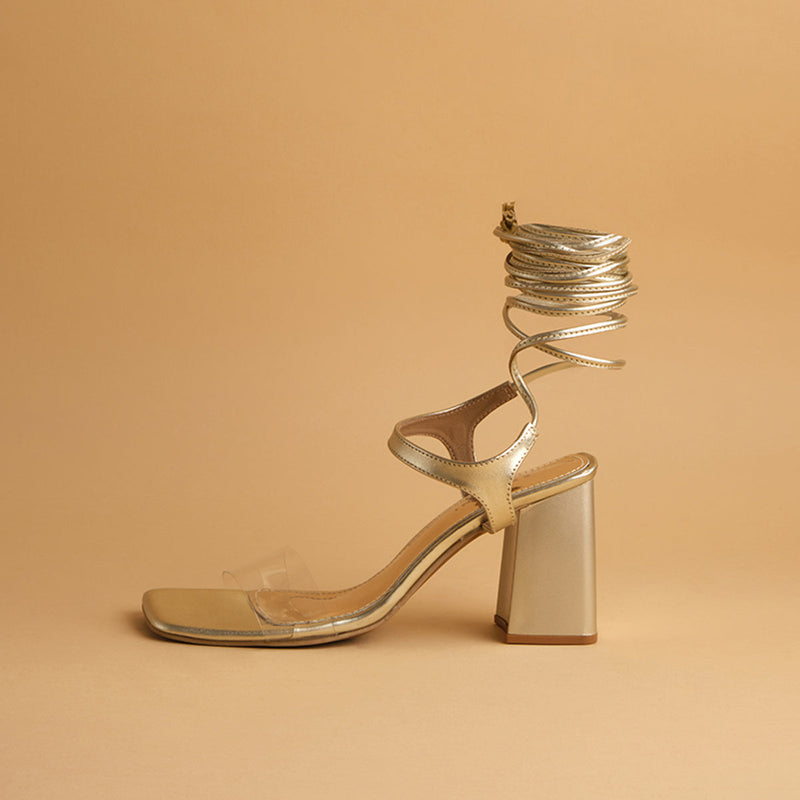 Andrea Transparent Heels