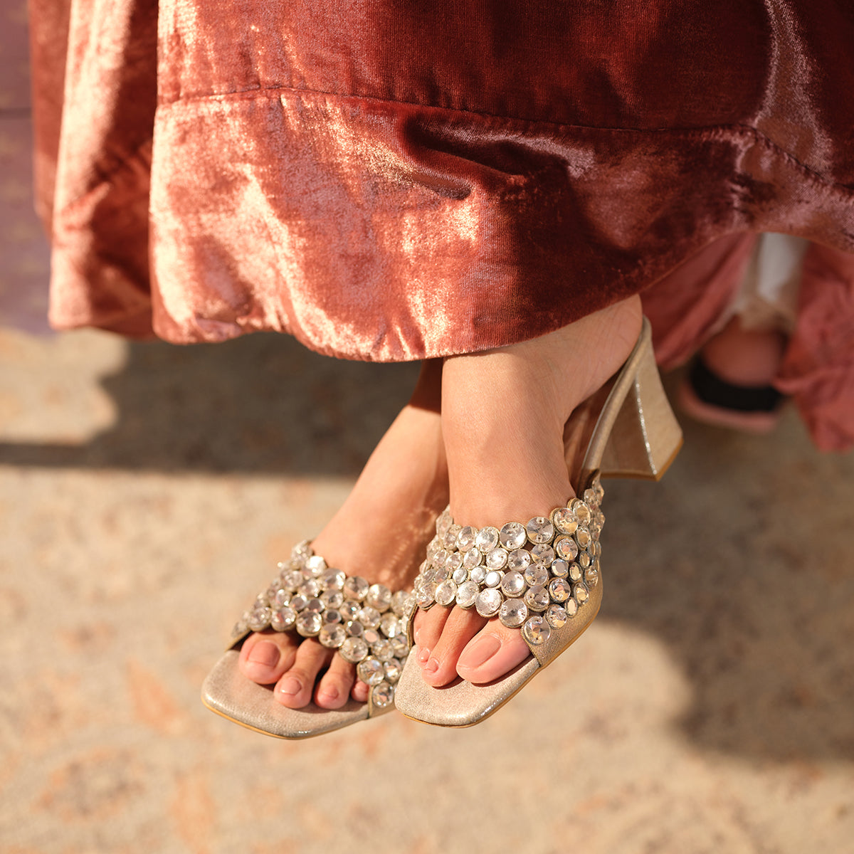 Anelia Embellished Heels